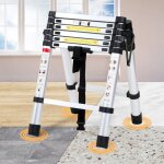 Swanew echelle tlescopique aluminium echelle multi - usage 1. 4m + 1. 7m echelle pliante stabil aluminium ...