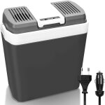 Swanew glaci�re �lectrique mini - 230 v / 12 v pour camping avec voiture refroidit et r�chauffe portable, ...