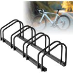 Swanew râtelier vélos pour 4 vélos, 101x32x26cm, support à vélo en acier galvanisé, peut être fixé au ... Swanew râtelier vélos pour 4 vélos, 101x32x26cm, support à vélo en acier galvanisé, peut être fixé au ...