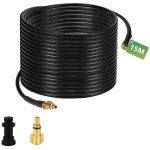 Hengda - swanew tuyau pour nettoyeur haute pression 15m tuyau déboucheur flexible noir nettoyage de canalisati ... Hengda - swanew tuyau pour nettoyeur haute pression 15m tuyau déboucheur flexible noir nettoyage de canalisati ...
