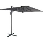 Parasol déporté rectangulaire 2x3m - antibes - gris - parasol excentré inclinable. rabattable et rotatif ... Parasol déporté rectangulaire 2x3m - antibes - gris - parasol excentré inclinable. rabattable et rotatif ...