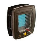 Ferplast - swing 7 - porte avec serrure magnétique pour petits chiens et chats, marron Ferplast - swing 7 - porte avec serrure magnétique pour petits chiens et chats, marron