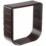 Tunnel d'extension ferplast swing 1 - modulable - couleur marron - pour chatiere