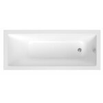 Swiss aqua technologies aurum 170x70 cm baignoire rectangulaire en acrylique, orientation gauche et droite, ...