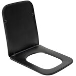 Swiss aqua technologies - infinitio abattant de wc rectangulaire, avec frein de chute, noir (satinfp12bkm) ...