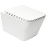 Swiss aqua technologies - wc suspendu infinitio sans bride design, fixations invisibles + abattant softclose ...