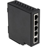 Switch ethernet 5 ports rj45, 10 / 100mbit / s, montage rail din ( prix pour 1 ) Switch ethernet 5 ports rj45, 10 / 100mbit / s, montage rail din ( prix pour 1 )