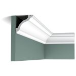 C213 corniche plafond orac decor - 8x8x200cm (h x p x l) - moulure d�corative polyur�thane a l'unit�