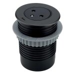 Synercia - prise encastr�e easyeject avec port usb - c et adaptateur usb