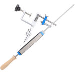 Syst�me d'aff�tage guid�, outil professionnel avec pierres � aiguiser diamant�es grain 150 / 400 / 800 ...