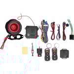 Syst�me d'alarme de voiture oneway, t�l�commande antivol, alerte de s�curit� d'entr�e sans cl� avec capteur ...