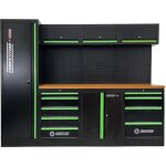 Syst�me d?armoires d?atelier competition, plan de travail en bois