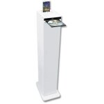 Inovalley hp32 - cd - w tour de son bluetooth - lecteur cd - blanc