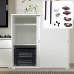 Systme de ferrures junior - 1 pour portes coulissantes lgres - rail de 2 mtres - hauteur maximale ...
