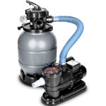 Tillvex systme de filtre  sable 10 m / h gris ? 5 fonctions de filtration filtre de piscine avec indicateur ...