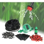 Lifcausal - systme d'irrigation goutte  goutte micro de 25 m avec minuterie automatique et tuyau d'arrosage ...