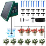 Syst�me d?irrigation solaire avec tuyau 10 m ? kit d?arrosage automatique goutte � goutte pour jardin, ...