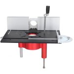 Syst�me de levage de routeur, kit de base de levage de plaque d'insertion de table �lectrique pour le ...