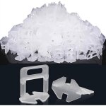 Syst�me de nivellement de carrelage, lot de 500 languettes de traction, largeur de joint de 1, 5 mm, ...