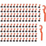 Système de nivellement de carrelage réutilisable, 100 pièces pour nivellement de carrelage outil de bricolage ... Système de nivellement de carrelage réutilisable, 100 pièces pour nivellement de carrelage outil de bricolage ...