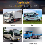 Syst�me de surveillance de la pression des pneus, syst�me de surveillance des v�hicules de fret � 6 roues ...