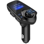 T11 kit mains libres sans fil bluetooth pour voiture lecteur mp3 transmetteur fm chargeur usb