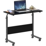 Table d'appoint r�glable en hauteur pour bureau d'ordinateur portable 80 x 40 cm, table de support d'ordinateu ...