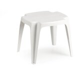 Table d'appoint res white solid - 42x37x38