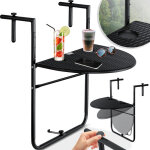 Table de balcon suspendue pliable table de balcon � suspendre table de balcon suspendue r�glable en hauteur ...