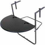 Table de balcon ventana avec optique rotin - semi - circulaire - table de balcon suspendue universelle ... Table de balcon ventana avec optique rotin - semi - circulaire - table de balcon suspendue universelle ...