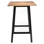 Miliboo - table de bar design noire l70 cm jones