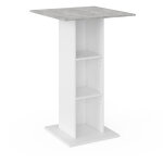 Table de bar rodeo, b�ton, 70 x 70 cm, vicco