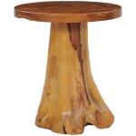Table basse 40x40 cm bois de teck massif vidaxl
