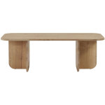 Table basse en bois  akira  120 x 60 x 41 cm - ch�ne saphir