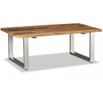 Table basse bois de r�cup�ration massif 100x60x38 cm vidaxl