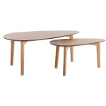 Miliboo - tables basses gigognes scandinaves bois clair chne (lot de 2) artik