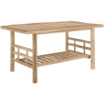 Rendez - vous dco - table basse de jardin en bambou - vadella