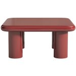 Table basse en mdf - bordeaux laqu� - tamisda
