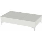 Cotecosy - table basse modulable en aggloméré esinti blanc Cotecosy - table basse modulable en aggloméré esinti blanc