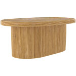 Rendez - vous déco - table basse ovale en rotin naturel - hélène Rendez - vous déco - table basse ovale en rotin naturel - hélène