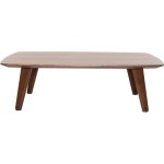 Table basse rectangulaire vintage bois foncé noyer l120cm fifties Table basse rectangulaire vintage bois foncé noyer l120cm fifties