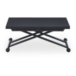 Table basse relevable carrera noir carbone Table basse relevable carrera noir carbone