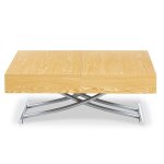 Cotecosy - table basse relevable sundance chêne clair Cotecosy - table basse relevable sundance chêne clair
