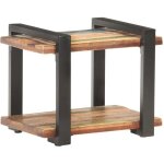 Table de chevet 50x40x40 cm bois de r�cup�ration massif vidaxl