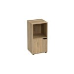 Table de chevet bois 1 placard + 1 �tag�re