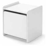 Table de chevet enfant  kiddy  40cm blanc