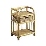 Aubry gaspard - table de chevet en rotin madiun