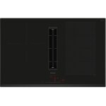 Table de cuisson aspirante induction 80cm 4 feux 7400w noir - siemens - ex851hj26e Table de cuisson aspirante induction 80cm 4 feux 7400w noir - siemens - ex851hj26e
