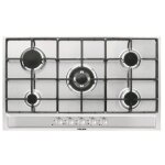 Table de cuisson glem gas p95fxv inox encastrable 86 cm 5 feux