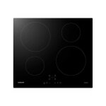 Samsung ? table de cuisson induction 4 zones ? l59 x p57 cm ? 7200 w ? 4 minuteurs ? commandes sensitives ...